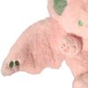 Plüsch Hasenpuppe Weich Niedlich PP Baumwollfüllung Flügel Langer Schwanz Design Stofftier Hase Spielzeug für Kinder Erwachsene Rosa