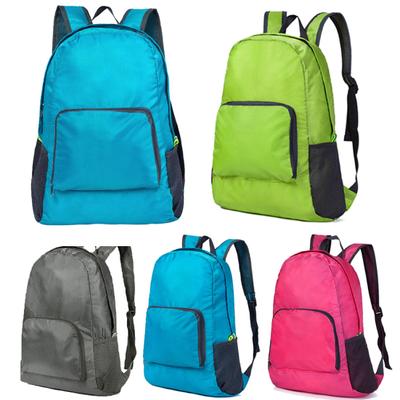 Foldable Space Saving Outdoor Rucksack Backpack Travel Hiking Camp Cycling Bag