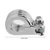 Footpeg P Clamp Mounting Kit Aluminium Alloy Foot Rest Pedal Clamp Bracket for Motorcycle