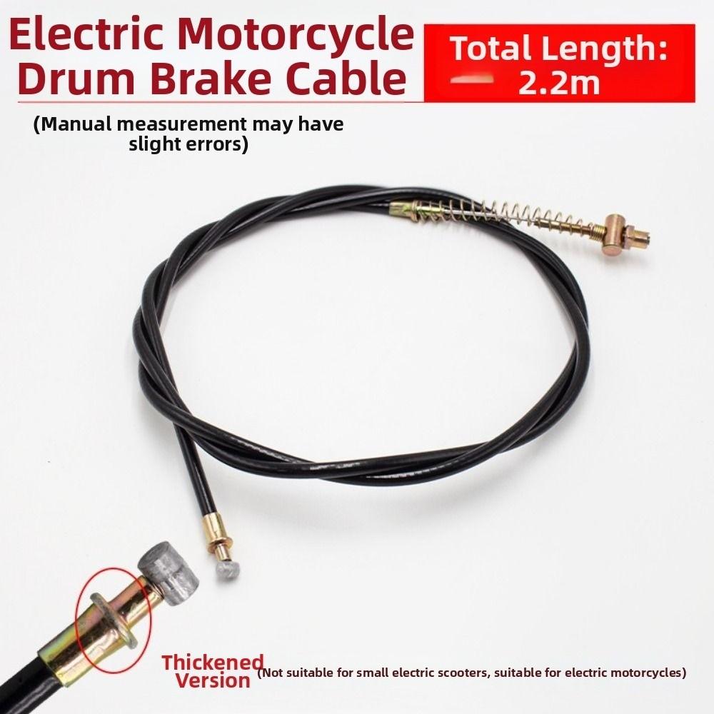 With Screws Brake Cable Scooter Moped Bike Brake Cable Electrical Motorbike Accessories