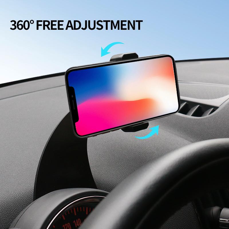 For Mini Cooper R56 R55 R60 R61 F54 F55 F56 F60 Countryman Clubman Mobile Phone Holder Clip Car GPS Bracket Clamp Rotatable Clip