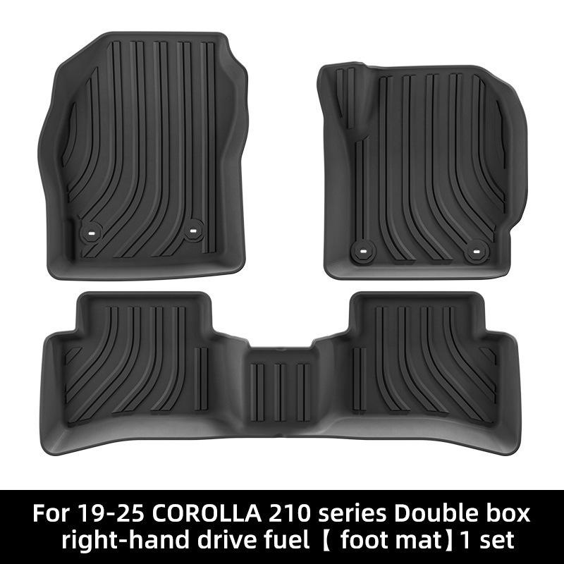 All-Weather TPE Floor Mats for 2019-2025 Toyota COROLLA 210 Series