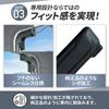 SEIWA Jeep Wrangler Magnetic Rear Defogger Cover Set IMP424 Easy Rear Defroster Wiring Cable Connector Interior Car Parts (SEIWA) JL-Specific (Left &
