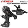 Schimbător Trigger LTWOO A5 1x9 Viteze + Schimbător Spate, 9s pentru MTB Compatibil cu ALIVIO / ACERA