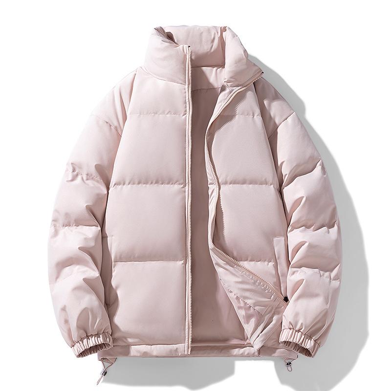 Cotton-padded Men's New Winter Thickened Warm Bread Clothes Couple's Multi-color Versatile Casual Simple Cotton Clothes