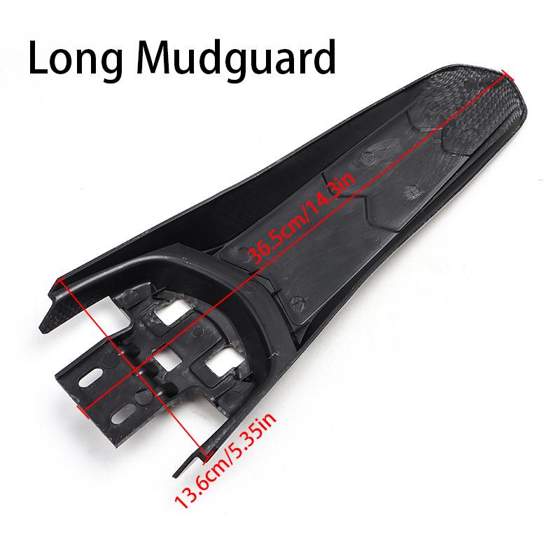 Light Bee Surron Mudguard: Extended Rear Fender Tail Wing for Electric Motorcycle Modification Accessories