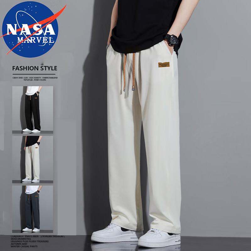 NASA MARVEL Herren Locker Geschnittene Gerade Beine Freizeithose