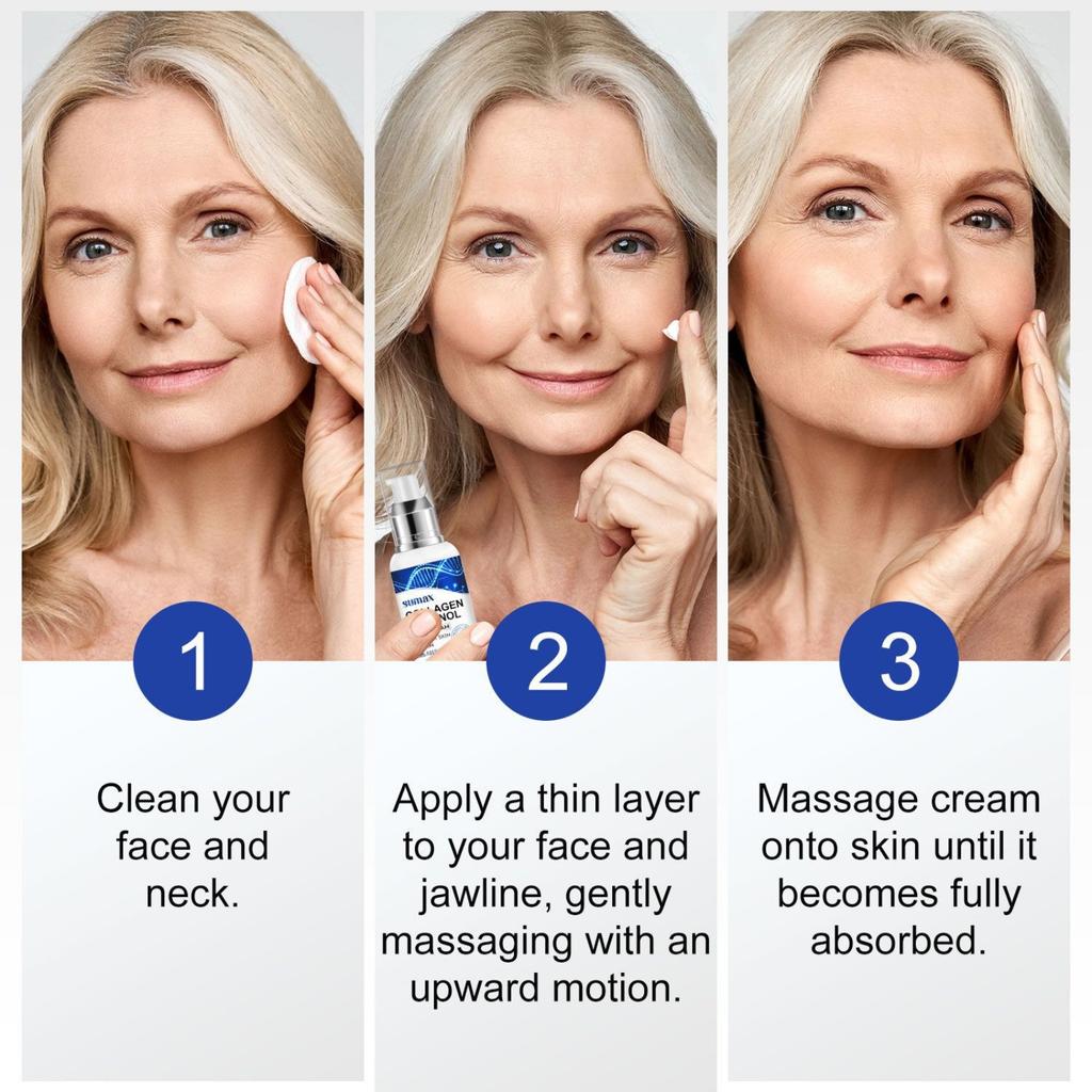 Hyaluronic Collagen Cream Skin Firming And Hydrating Anti-aging Cleansing Beauty Korean Skin Care For All Skin Types