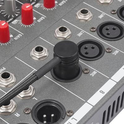 Adaptateur XLR Professionnel Mâle/Femelle avec Clé Connecteur de Câbles Audio Micro XLR Angle Droit à 90 Degrés pour Amplificateur de Puissance