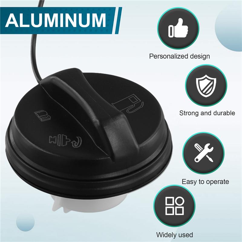 A16P-Car Gas Petrol Tank Cover ide Fuel Tank Cap 15832215 For  Corvette Cadillac CTS SRX XLR