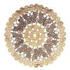 Lace Embroidery Cloth Water Soluble Flower Table Cloth Tablecloth European Fabric Coffee Table Cloth Throw Pillow Embroidery Round Cushion