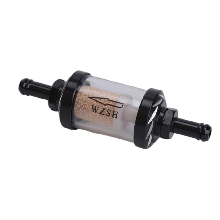 Inline Gas Line Filter and Hose Kit with Filtration Element for Recreational Vehicle Maintenance and Replacement Work