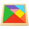 Tangram Mini Gra Logiczna Układanka Kreatywna Klocki Drewniane Puzzle