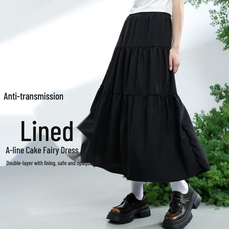 MJ STYLE Damen Wickelrock mit mehreren Lagen