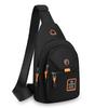 Unisex Oxford Crossbody Bag - Compact Chest Pack for Men (Lightweight & Waterproof - Perfect for Running Errands & Outings)