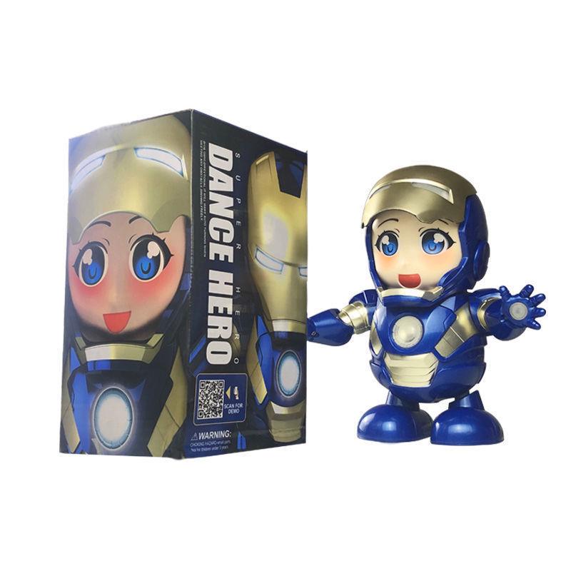 Электрический Танцующий Робот-Игрушка - Поющий, Танцующий, Светящийся Трансформирующийся Модель Шмеля Подарок