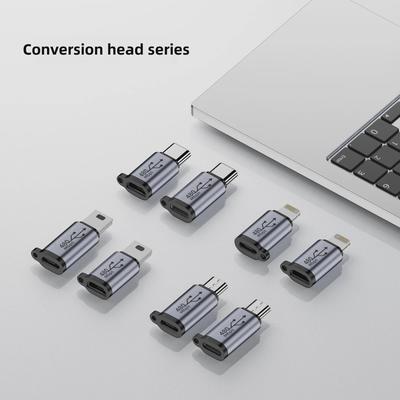Cavo Adattatore Micro T-Port da USB a Mini USB v3, Ricarica Type-C
