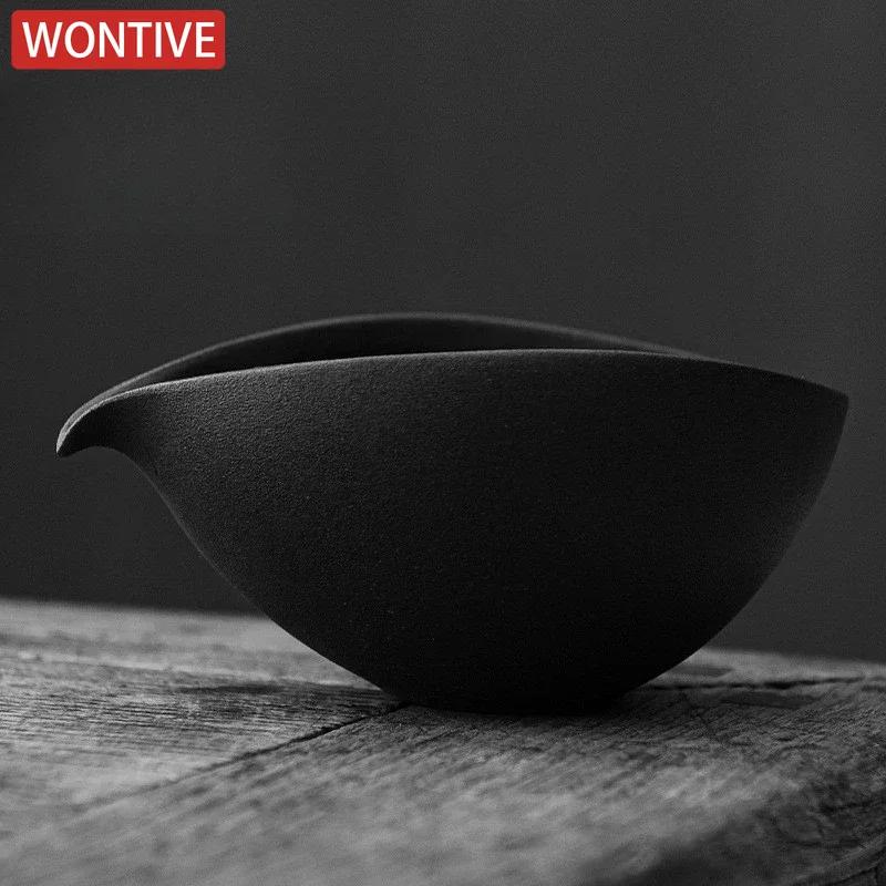 Coarse Pottery Matcha Chawan Tea  bowl Accessories Japanese Matcha Mixing Bowl Kitchen Tools  Matcha Whisk  Ceramic Tea bowl