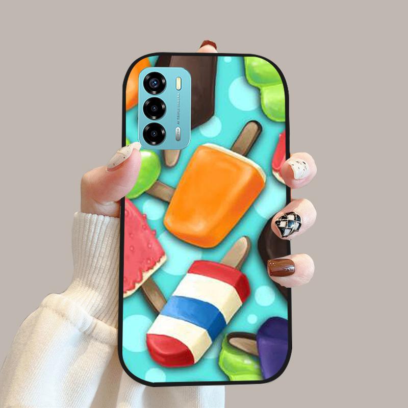 Für ZTE Blade V40 Vita Mode Hülle 8045 Weiche Silikon Rückseite Für ZTE Blade A72 Hülle A 72 4G Handy Schutzhülle Fundas Para