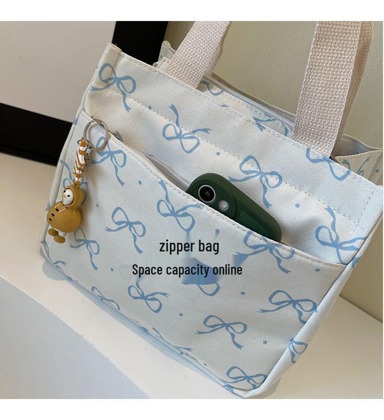 Vielseitige Canvas-Tragetasche: Damenhandtasche für Arbeit, Ausflüge und Mittagessen