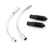 110 Degrees Bend Mountain Bike Bicycle V Brake Noodles Cable Wire Guide Pipe Hose JS
