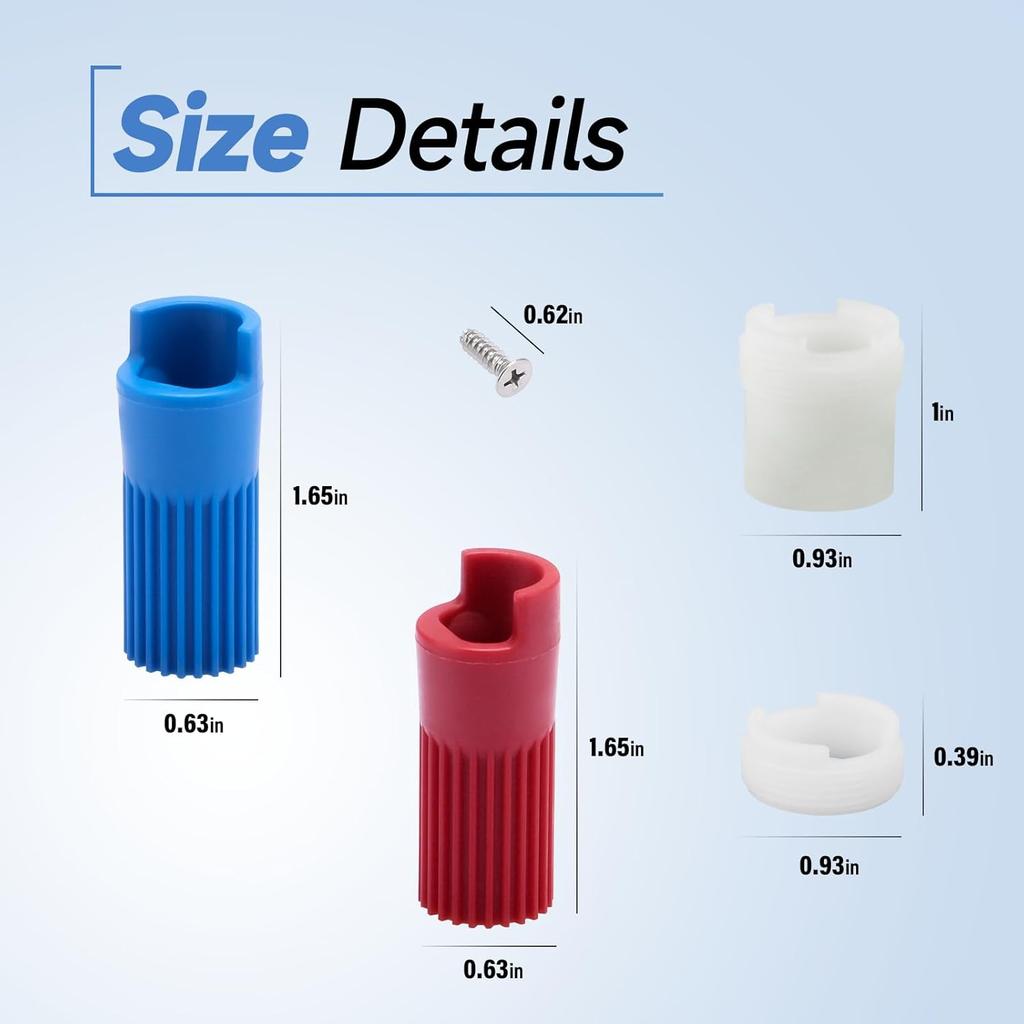 97479 Stem Extension Kit Repair Kit Replacement Parts for Moen Monticello Widespread Bathroom Sink Faucet Cartridge