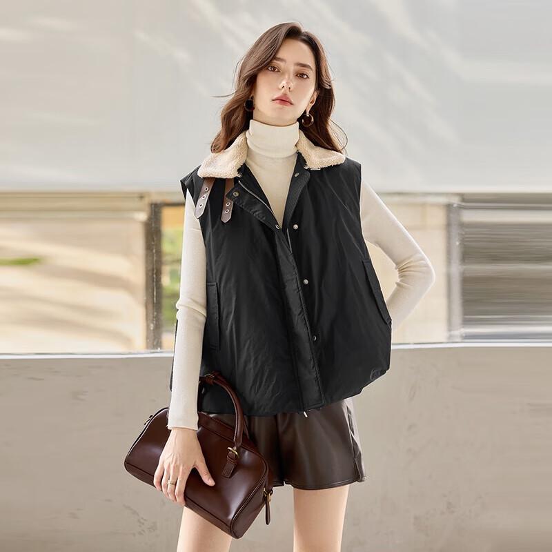 

Tachi Women s 90% Down Lapel Vest L