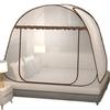 Einfache Jurte Moskitonetz Tragbare Camping Zelt Einzel Doppelbett Baldachin Für Erwachsene Faltbare Etagen Mesh Net Atmungsaktive Moskito Net
