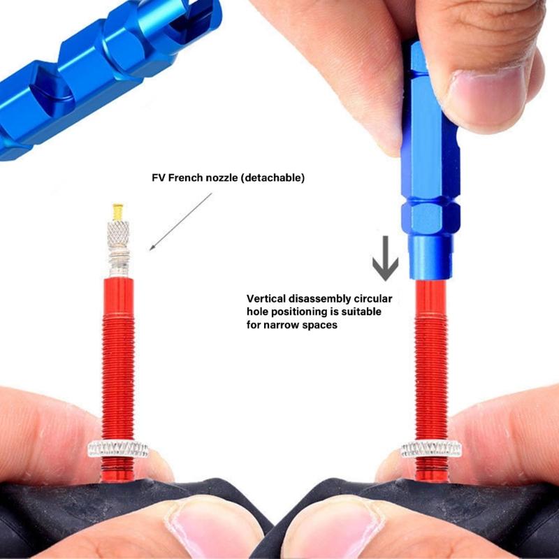 Convenient Valves Cores Tool Portables Repair Removal Bicycles Valves Tool for Easy Use By Cyclists