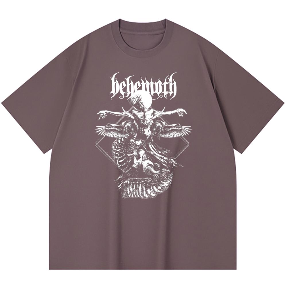 230 g/m² 100% Bavlna T-shirt Heavy Metal Rocková Kapela Tisk Populární Hudby Unisex Těžký Bavlněný T-shirt