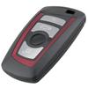 4 Buttons Replacement Smart Key Shell Cover Remote Keyless Case with Uncut Blank Blade Fit for BW F CAS4 5 Series 7 Series
