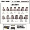 14 teile/satz Gebrochen Mutter Extractor Nahen Fliegen 3/8 Zoll Geeignet