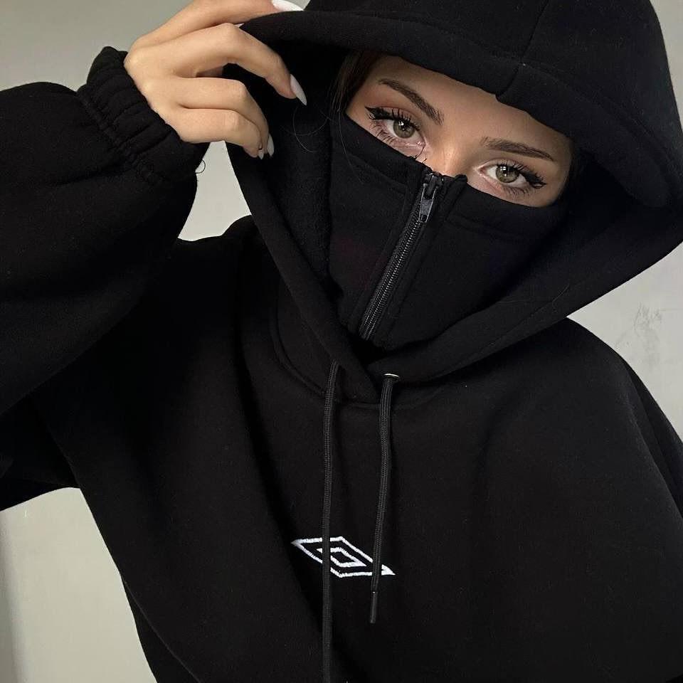 2025 Unisex Double Hood Fleece Zipper Hoodie - Autumn/Winter Sweatshirt Jacket