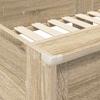 Bunk Bed for Kids Sonoma Oak Finish 90 x 190 cm Particleboard