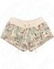 Y2K American Retro Camouflage Bandeau & Shorts Set