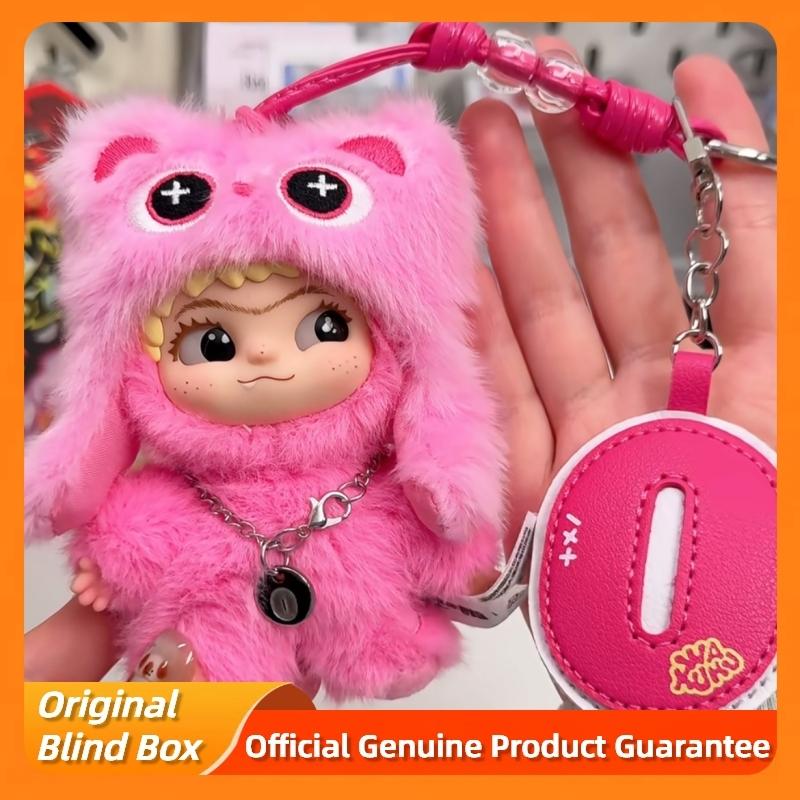 Genuine Wakuku V3 On A Roll Series Blind Box Cute Vinyl Plush Doll Trendy Toy Mystery Box Pendant  Birthday Xmas Girl Gifts