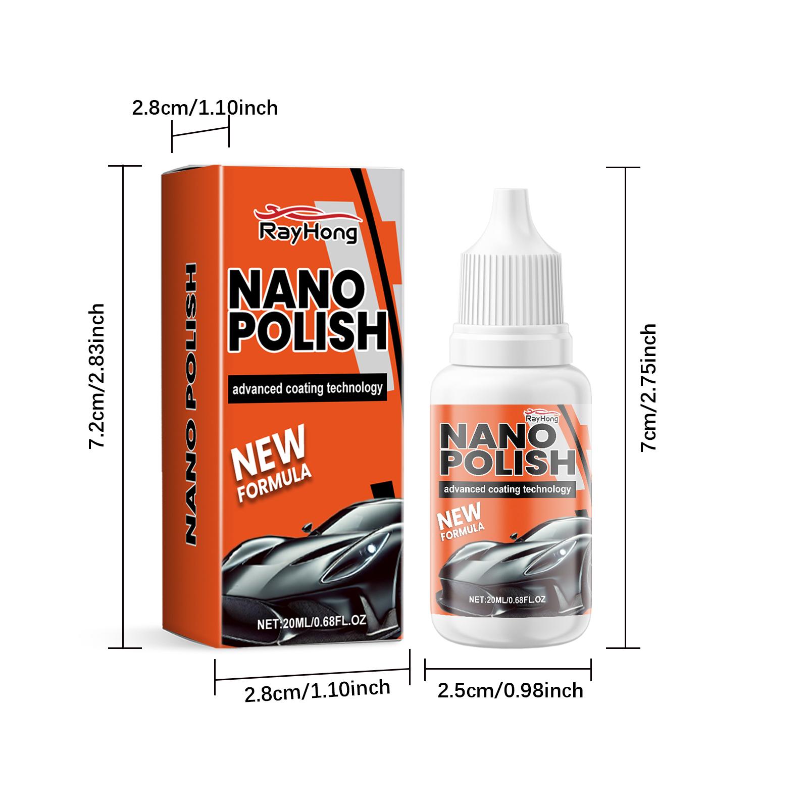 

Car Scrach Remover Nano Polishing Agent Drops Auto Body Stains Remover Paint Maintenance Polishing Refurbish Liquid Car Care