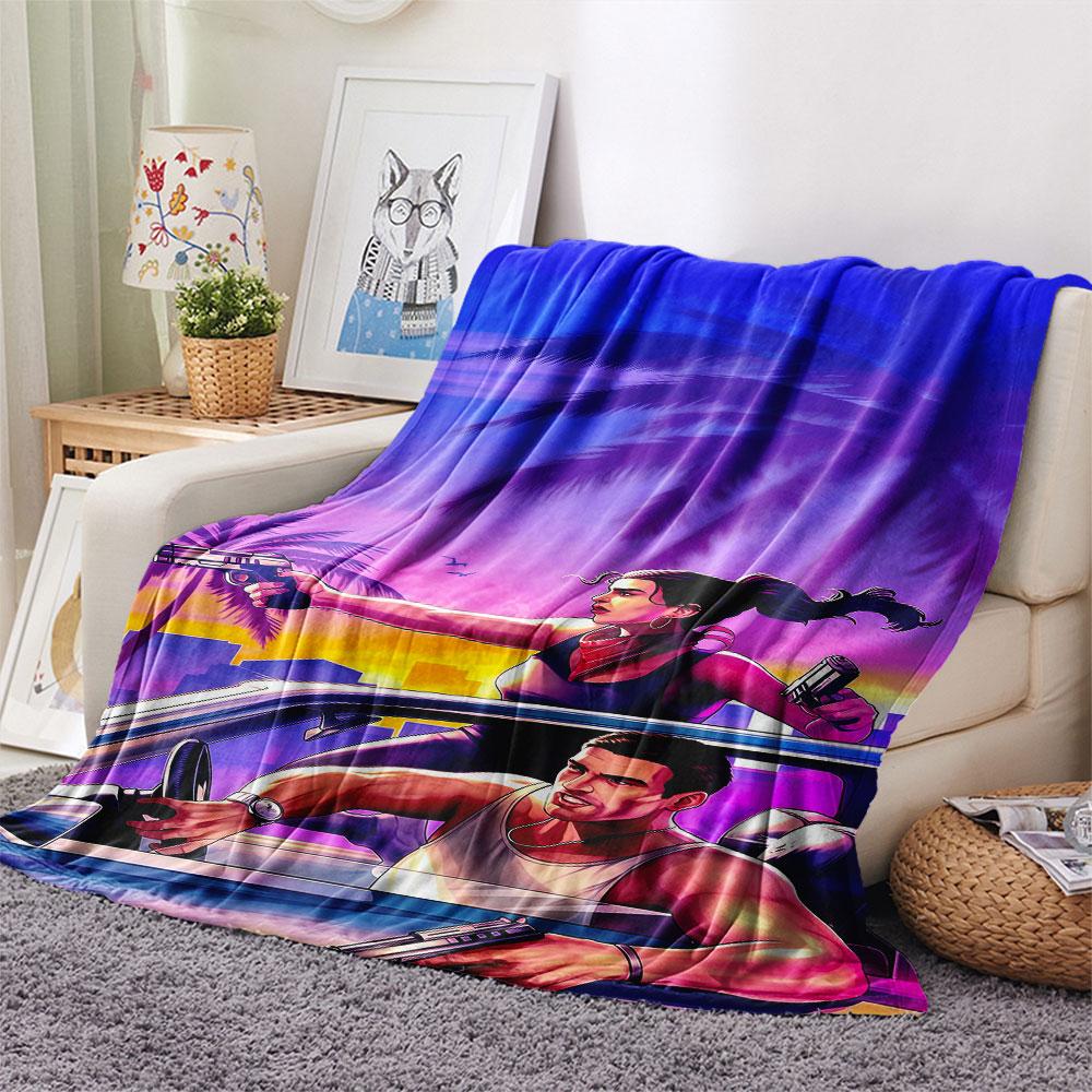 1PC GTA Glory Blanket, High quality Comfortable for All Seasons, Home Decor, Warmth and Comfort