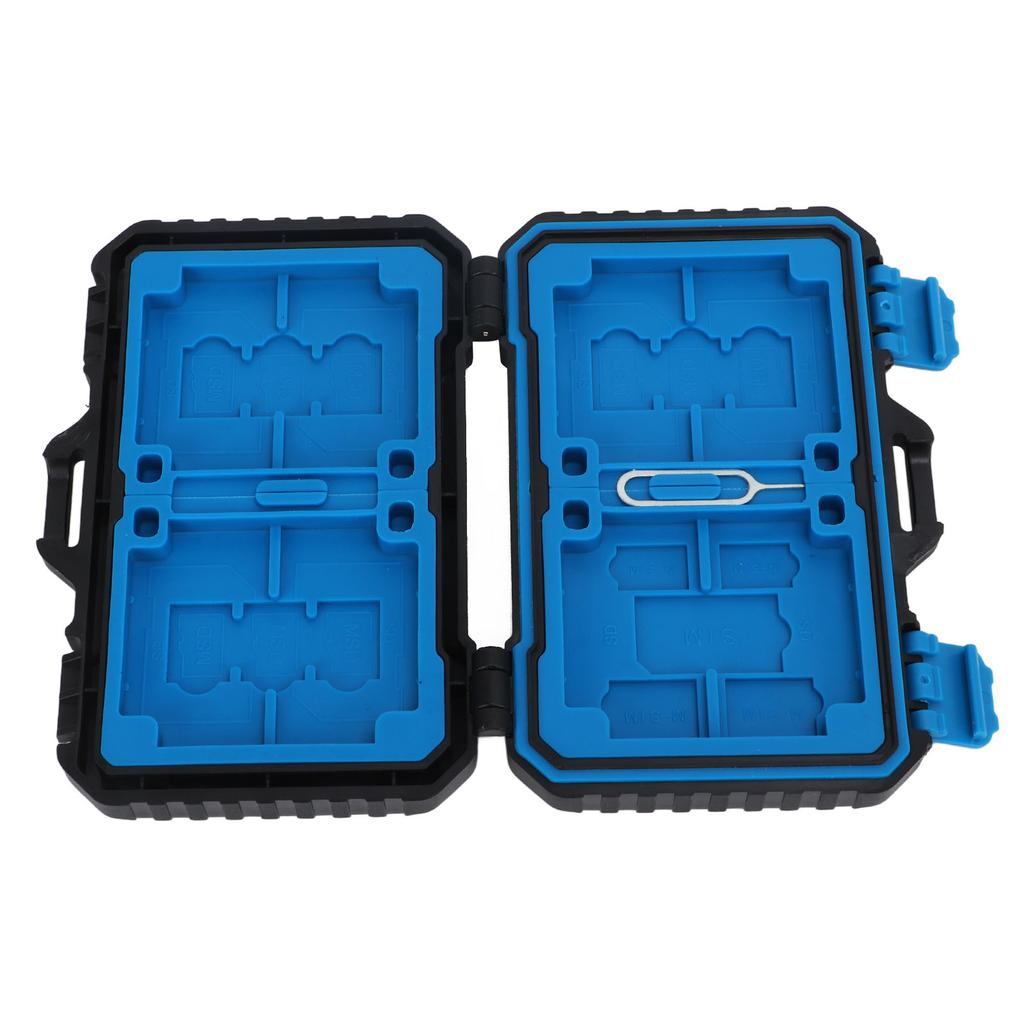 PULUZ Memory Card Case Holder Waterproof Dustproof 27 Cards Capacity with Card Pin Memory Card Storage Box for Daily
