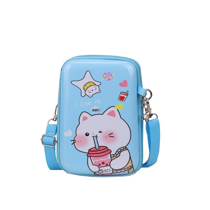 2024 Trendy Girls' Crossbody Bag - Cute Ice Princess Shoulder Bag & Baby Coin Purse