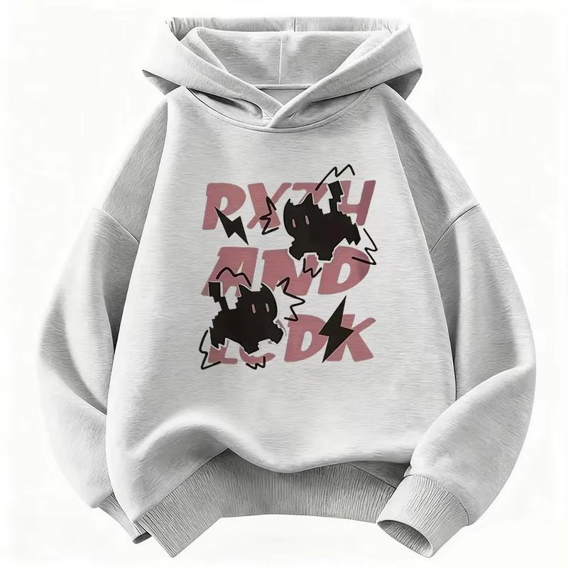 Felpe Primavera Autunno per Ragazzi Ragazze Felpa Casual Abbigliamento Bambini Top Felpa con Cappuccio a Manica Lunga Pullover con Cappuccio Stampa Gatto Divertente