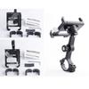 Aluminium Fahrrad Handyhalterung, 3,5-7 Zoll Universell Mehrwinkel Drehbar Fahrrad & Motorrad Lenker Handyhalter