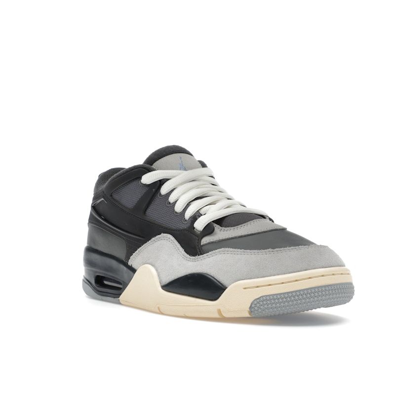 Air Jordan 4 RM Iron Grey Unisexové tenisky Off-Noir Dark-Smoke-Grey Chambray FQ7939-002