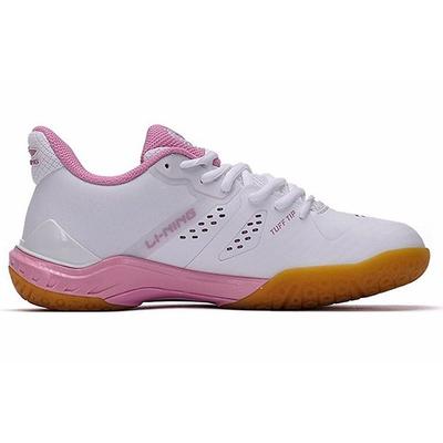 Li Ning Cool Shark Cushioning Breathable Abrasion Resistant Slip Resistant Low Top Badminton Shoes Women's AYAR034-2