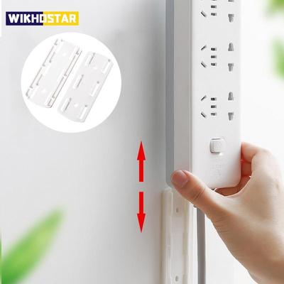 Duvara Monte Tak-Çıkar Kartı Yönlendirici Tutucusu Patch Panel Tutucuları Güç Şeridi Tutucusu Aşırı Gerilim Koruyucu Sabitleyici Delmesiz Depolama Rafı