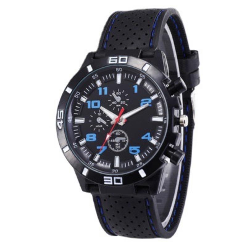New wish sports silicone fashion racing business quartz men's watch watch