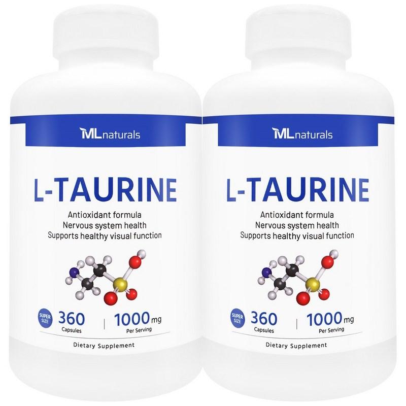 

New product My Life Naturals L Taurine 1000mg, 360 tablets, 2 units