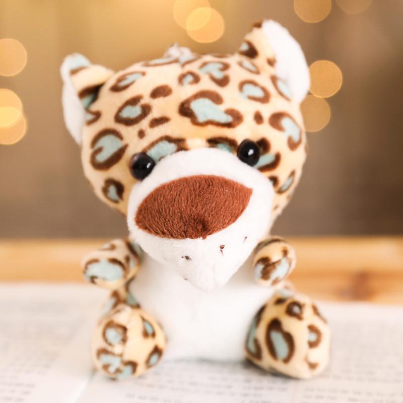 Adorable Forest Animal Plush Toys Miniature Elephants Monkeys And Leopards Leopard