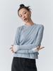 Bb' BENETTON Layered Long Sleeve T-Shirt (Sky Blue)