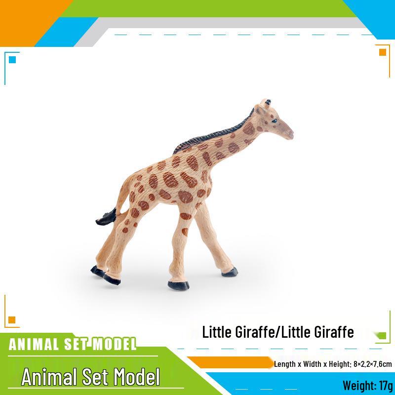 Giraffe Wildlife Model: Children s Educational Toy & Decor